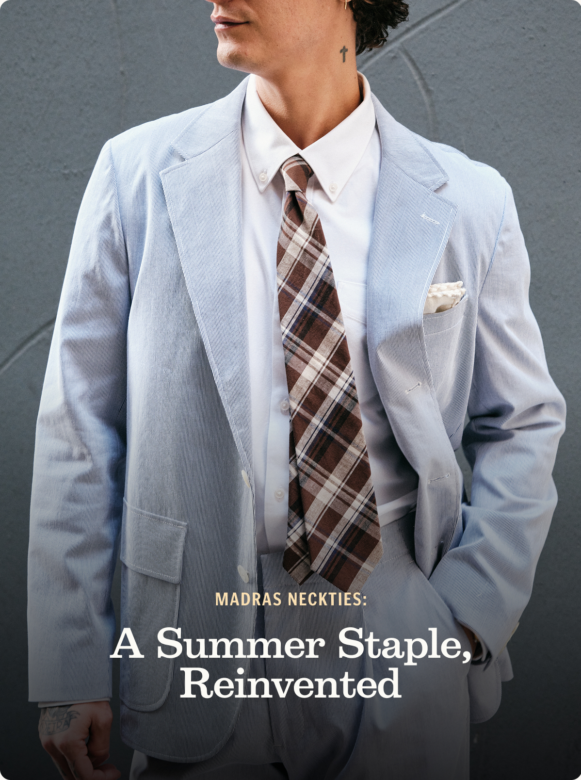 Madras Neckties: A Summer Staple, Reinvented