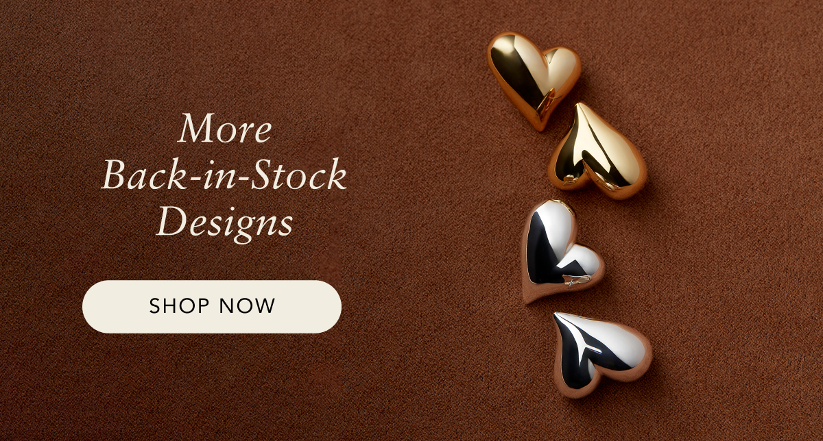 JB - Art Heart Button Earrings