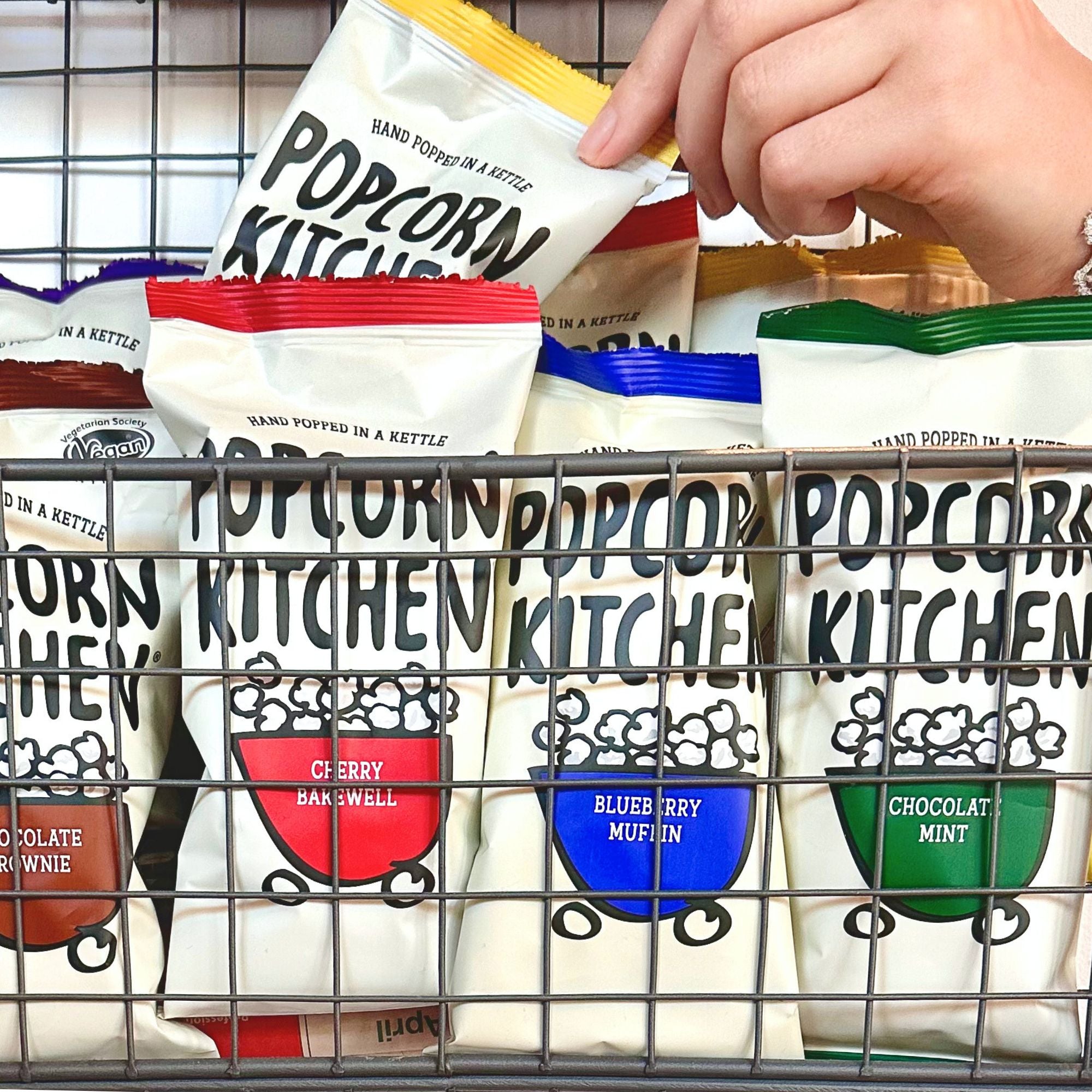 Image of Popcorn Snack Bag Discovery Box, 8 Flavours