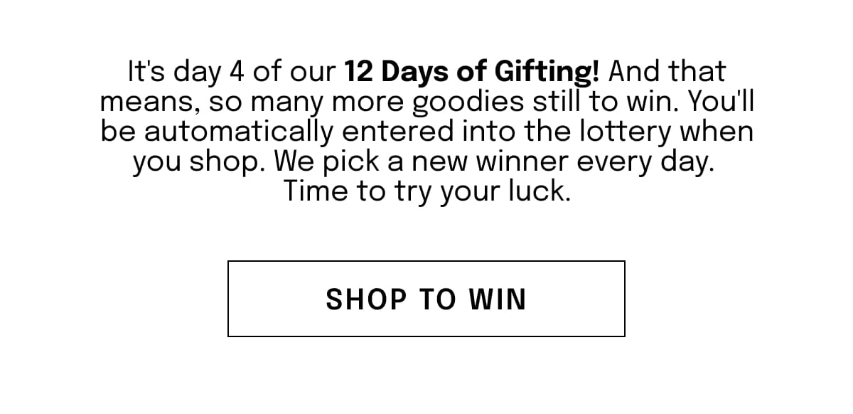 SHOP TO WIN