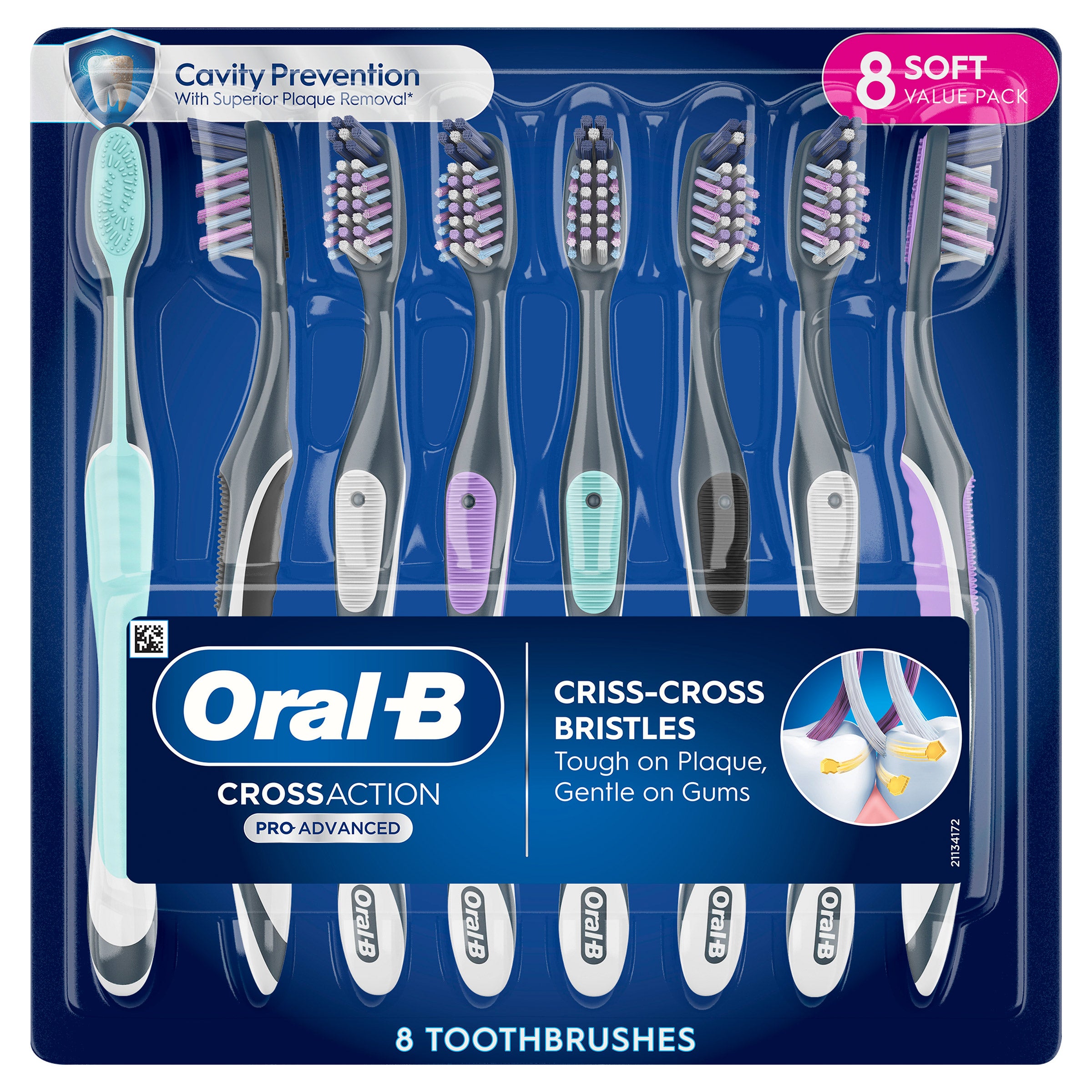 Oral-B CrossAction Pro Advanced Toothbrushes