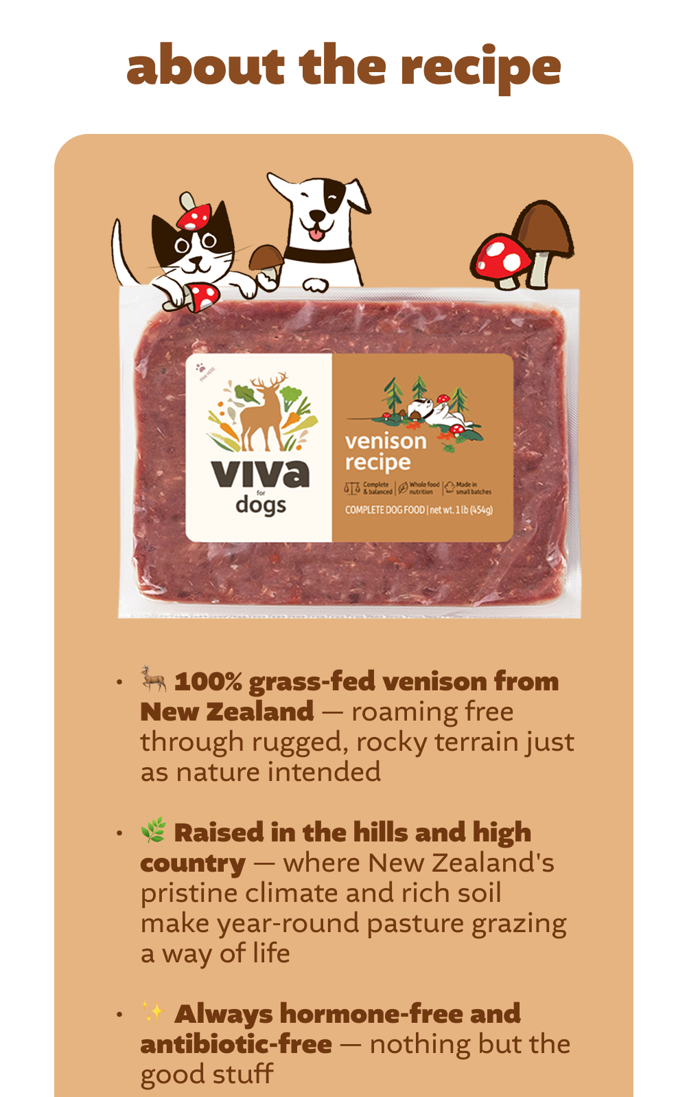 All about the Venison recipe