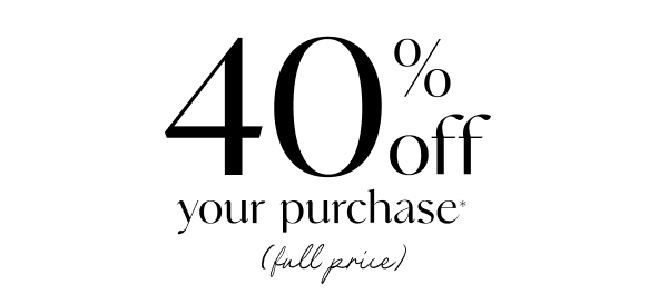 40% off 