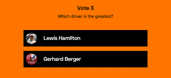 Lewis Hamilton vs Gerhard Berger