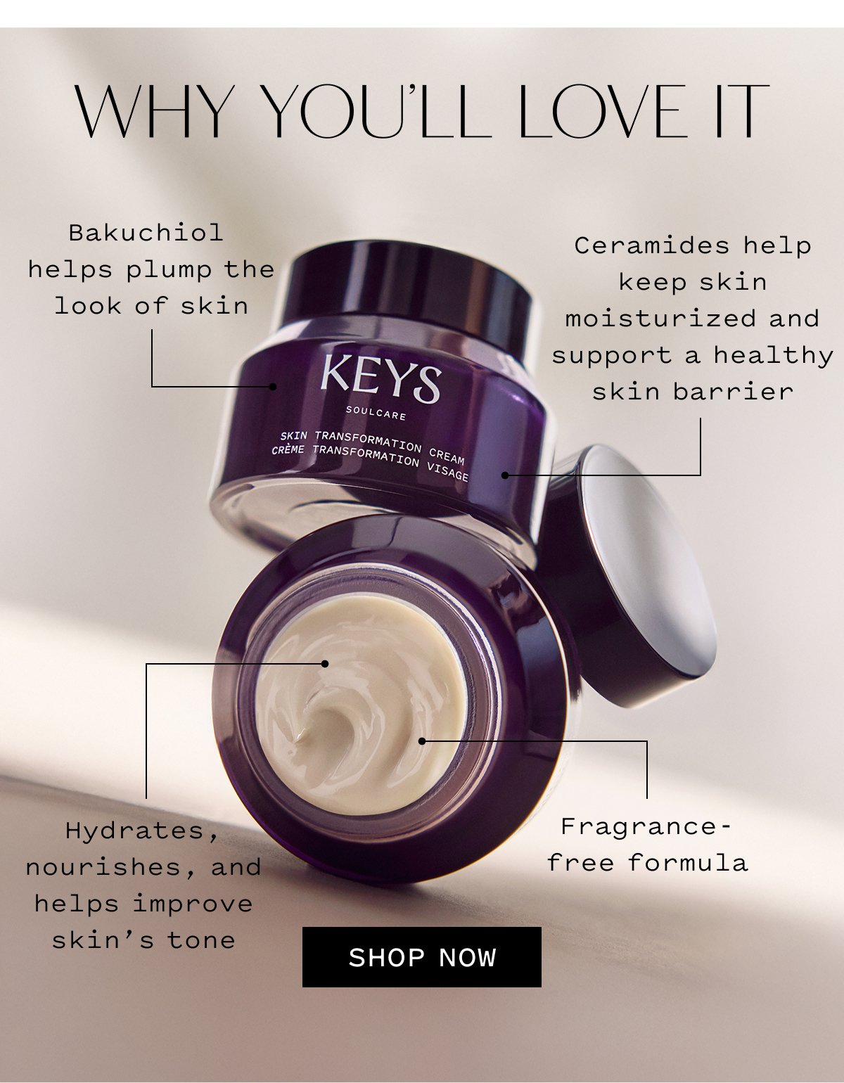 WHY YOU’LL LOVE IT...  SHOP NOW