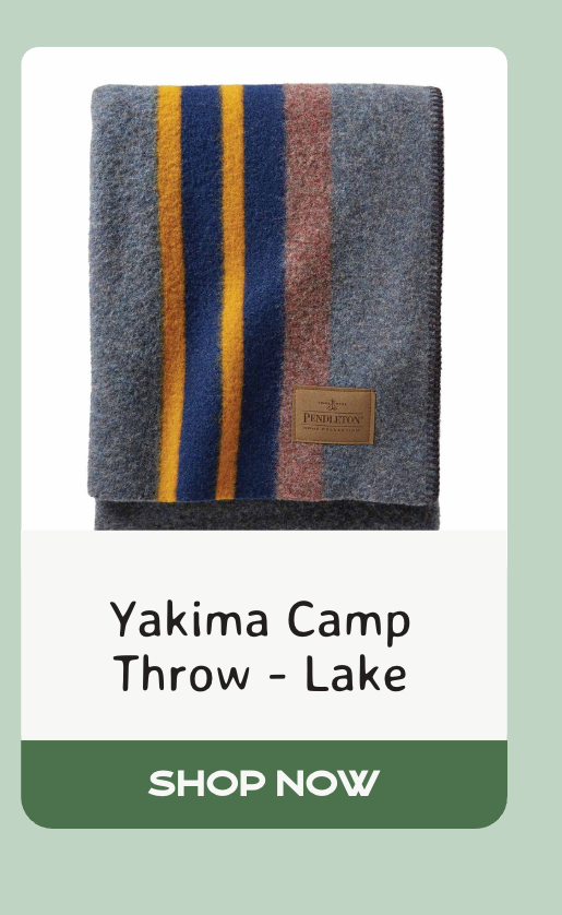 Yakima Camp Throw - Lake