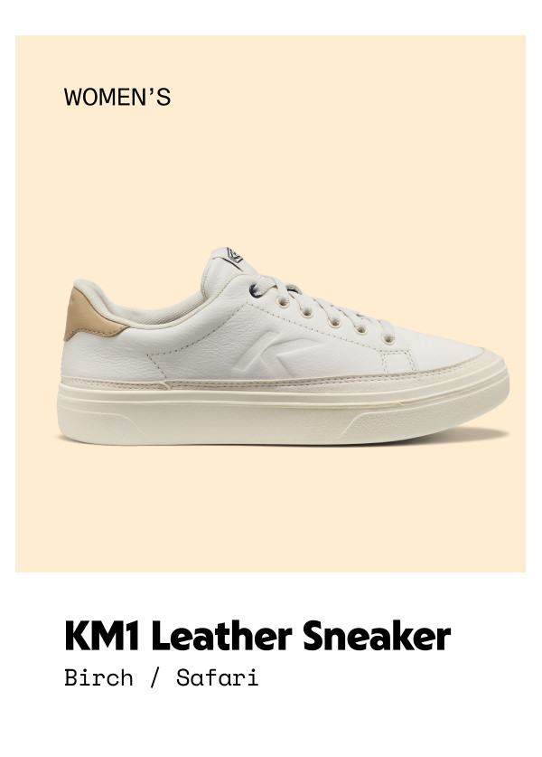Women's KM1 Leather Sneaker