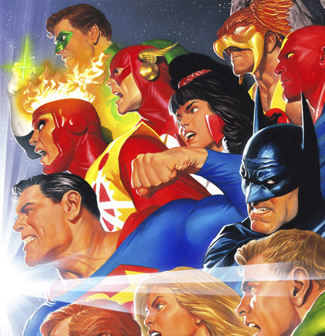 JLA: Warriors of Justice Fine Art Print