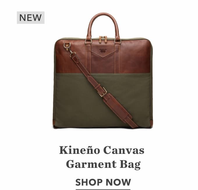 Kineño Canvas Garment Bag