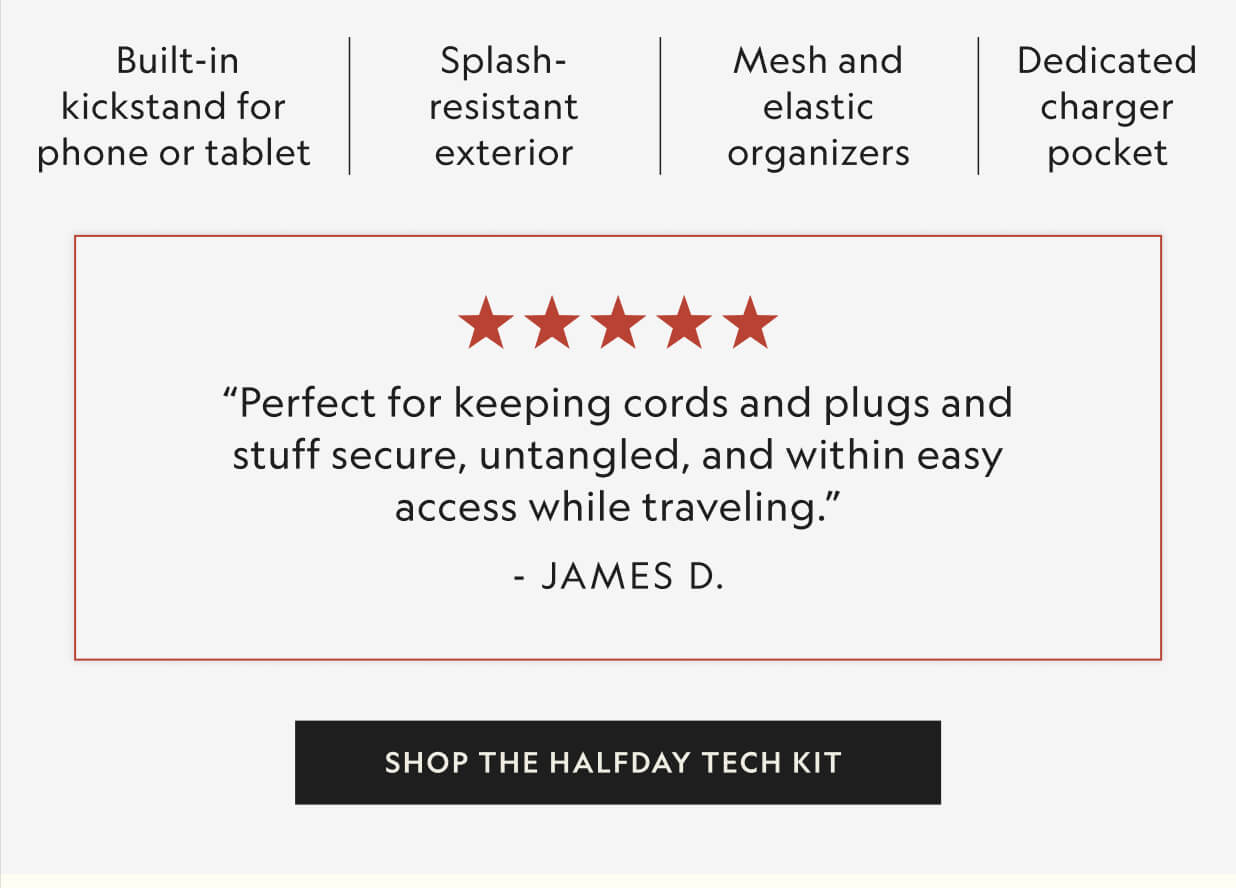 Shop The Halfday Tech Kit