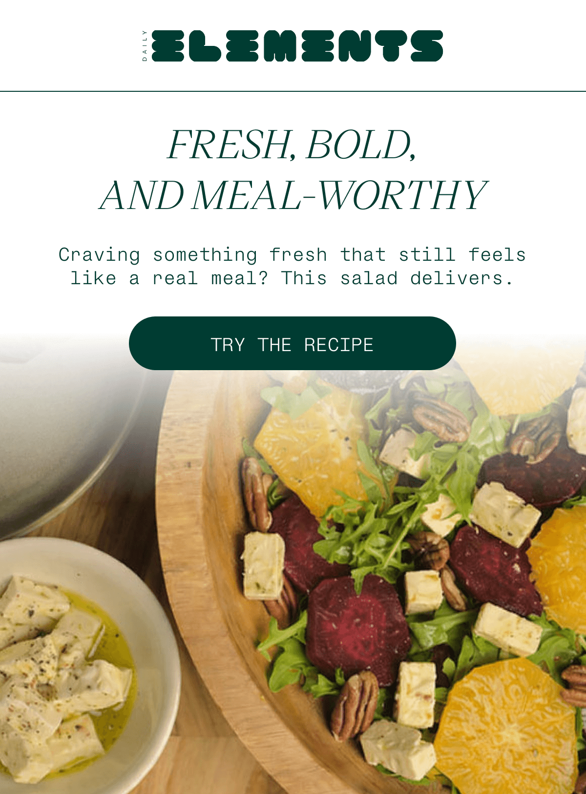 Fresh, Bold, And Meal-Worthy