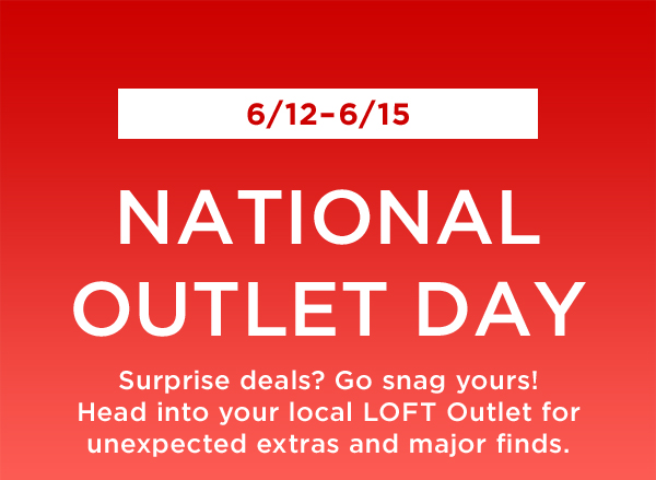National Outlet Day