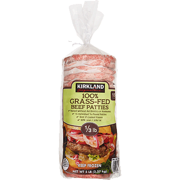 Kirkland Signature Grass-Fed Beef Patties