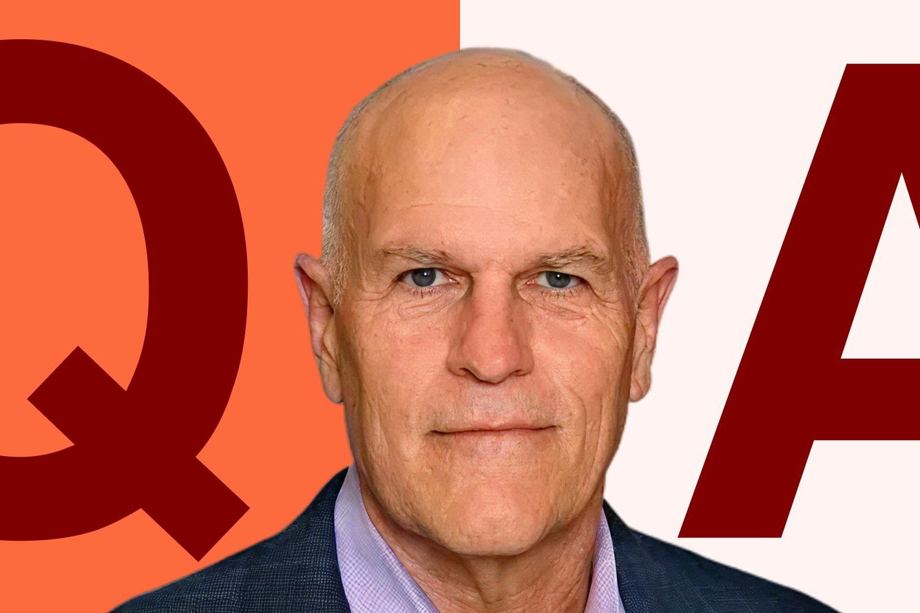 A portrait of Rick Wilmer, CEO of EV charging company ChargePoint