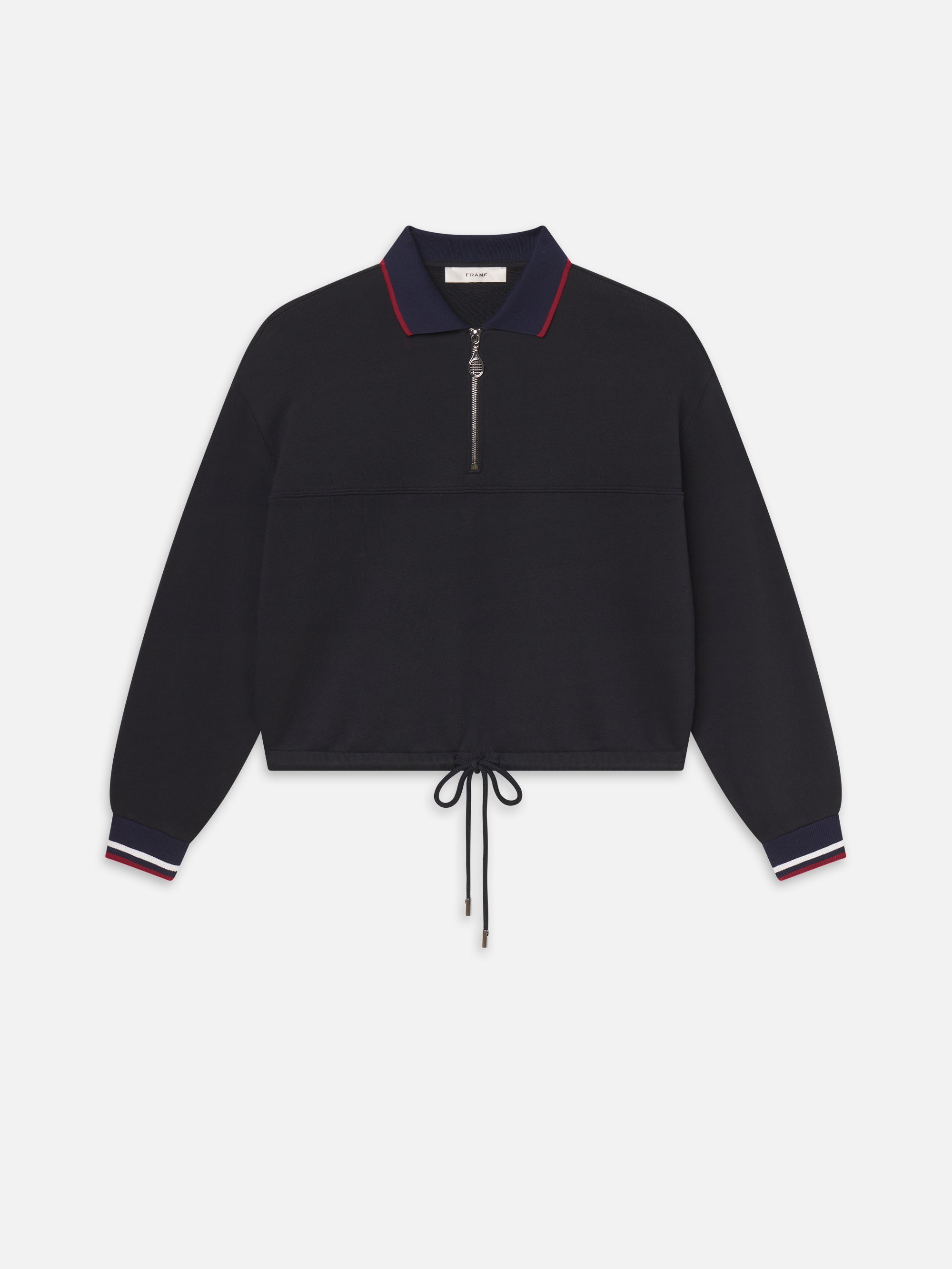 THE TENNIS QUARTER ZIP IN NAVY