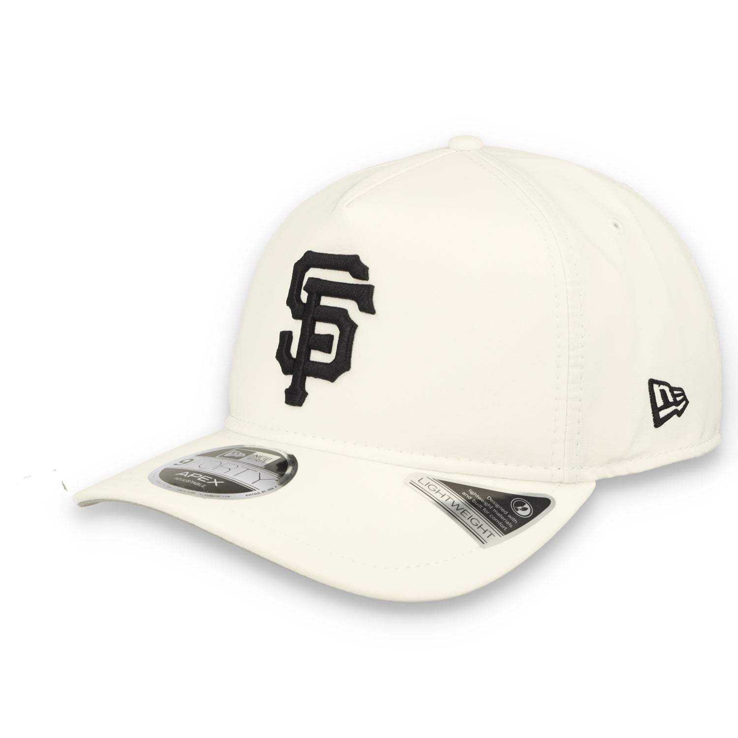 Image of New Era San Francisco Giants White 2026 Batting Practice 9FORTY APEX Trucker Snapback Hat