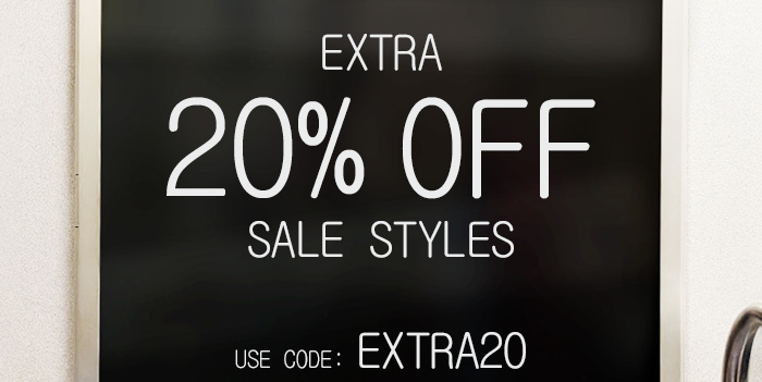 Extra 20% Off Sale