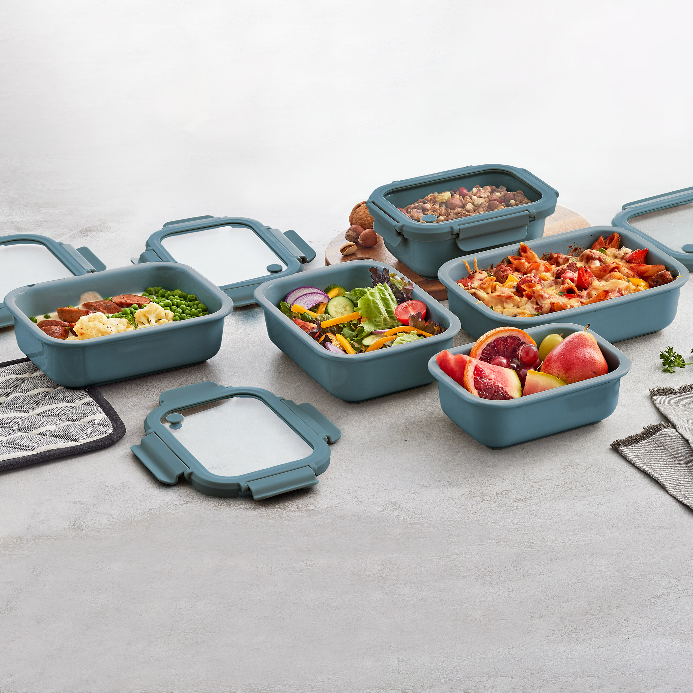 Safdie and Co. 10-Piece Ceramic Food Storage Set