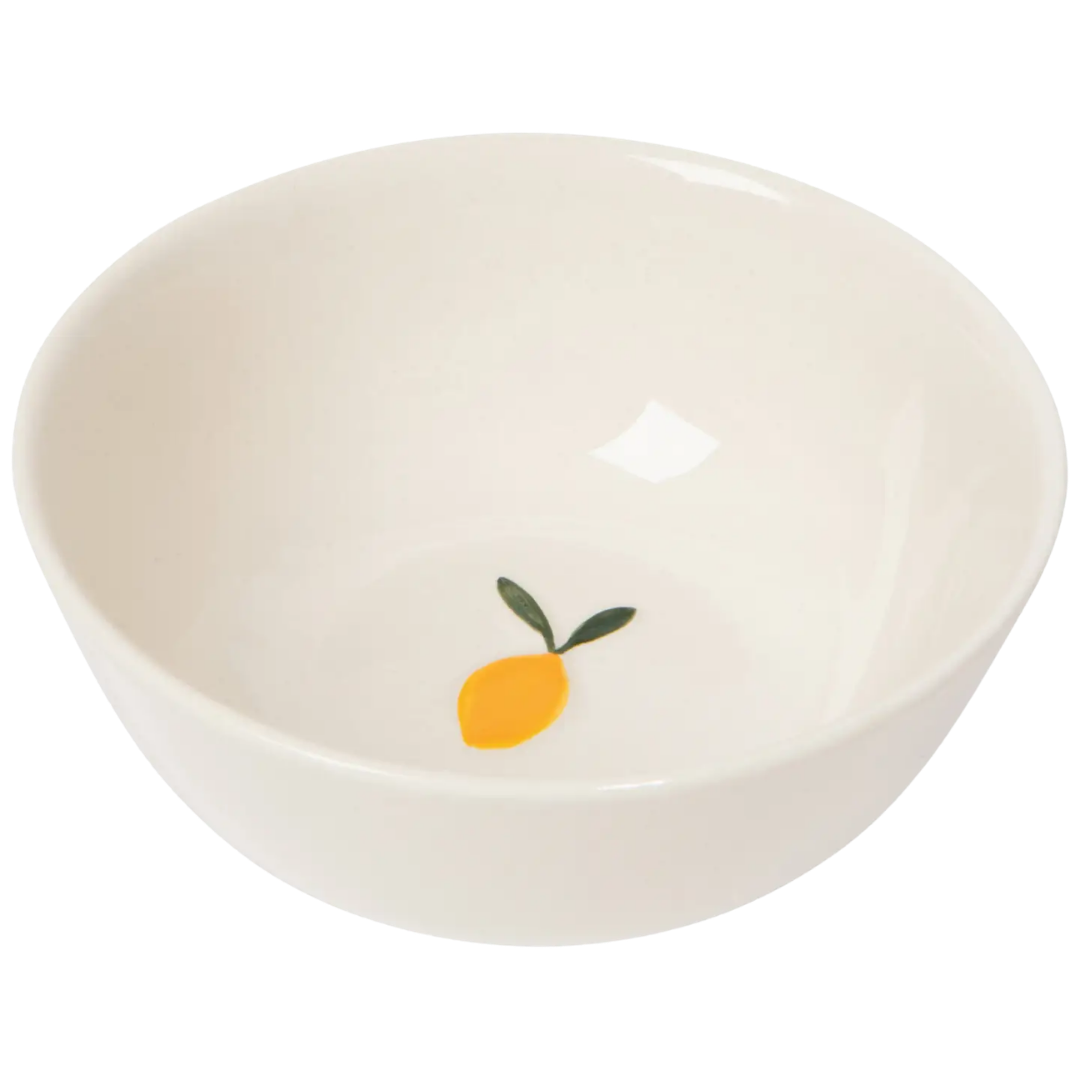 Image of Lemon Embossed Bowl 4.75 in