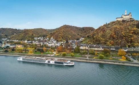 Longship Aegir River Castle Braubach