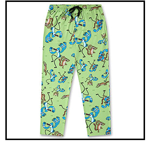 Mordecai and Rigby Lounge Pants - Regular Show