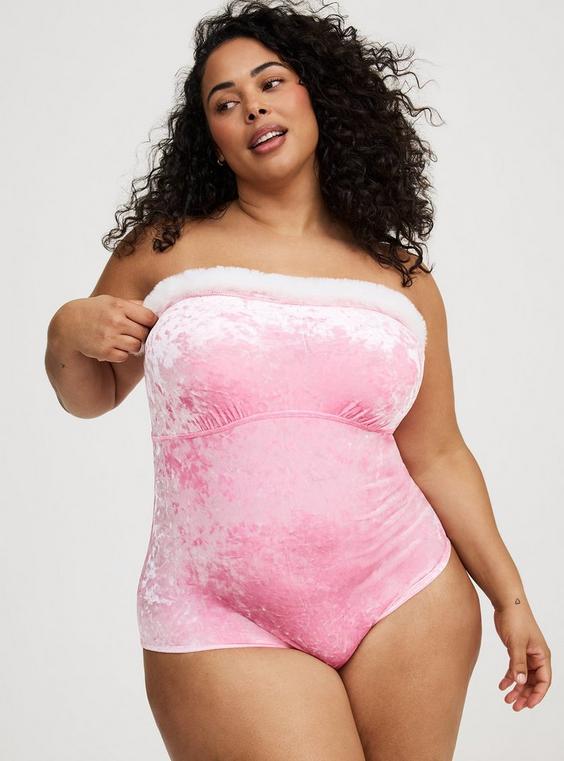 Halloween Strapless Bunny Bodysuit
