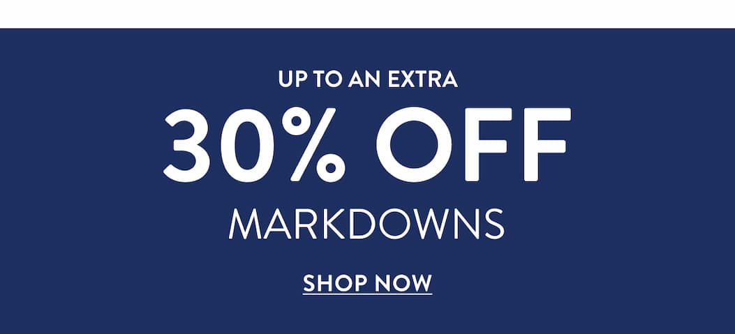 Shop Markdowns