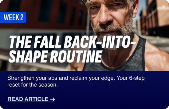 THE FALL BACK-INTO-SHAPE ROUTINE