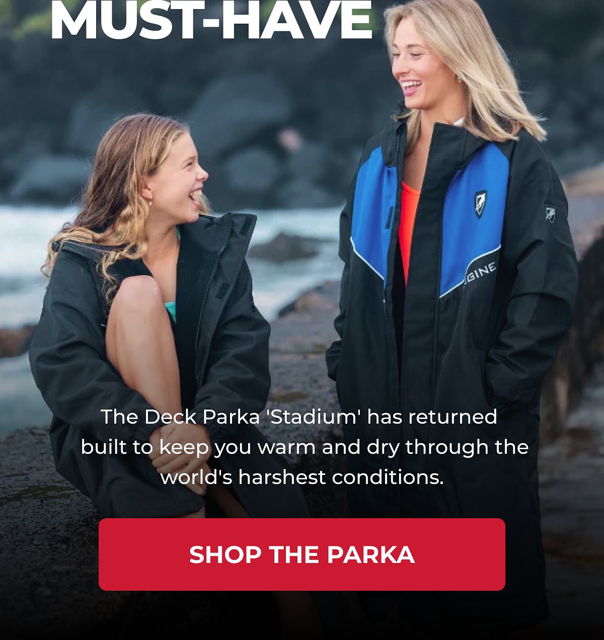 Must-have The Deck Parka 'Stadium' has returned built to keep you warm and dry through the world's harshest conditions. Shop the parka