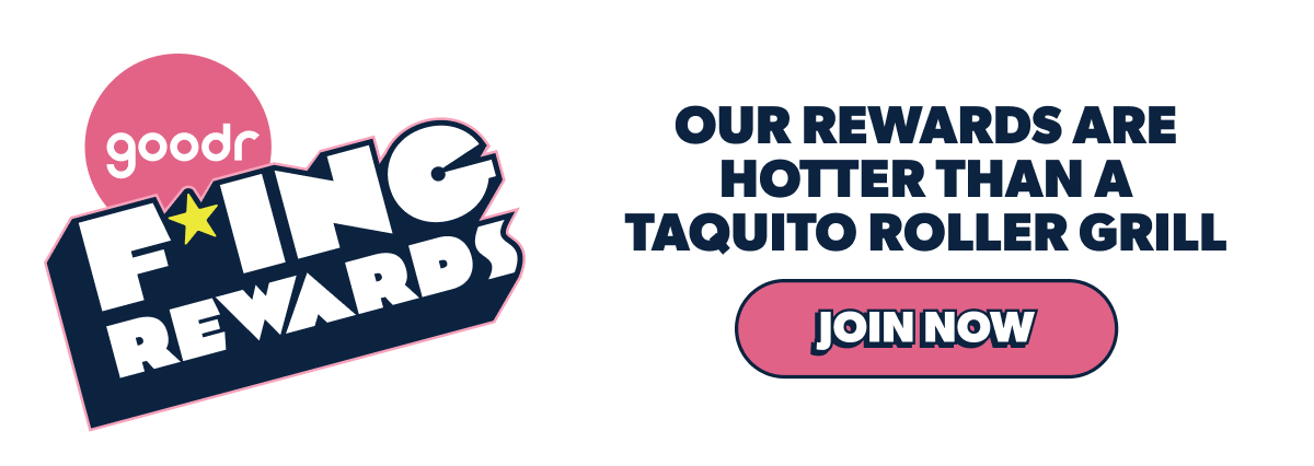 Our Rewards are Hotter than a Taquito Roller Grill