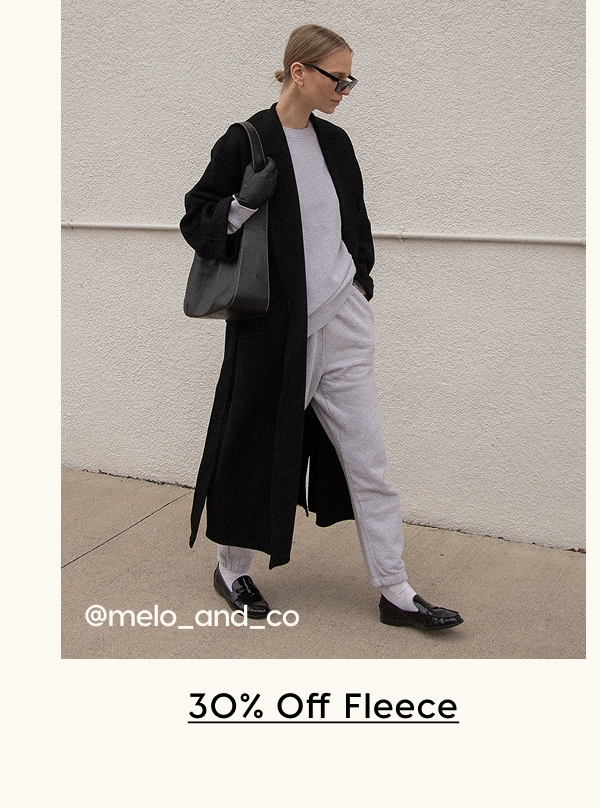 30% Off Fleece