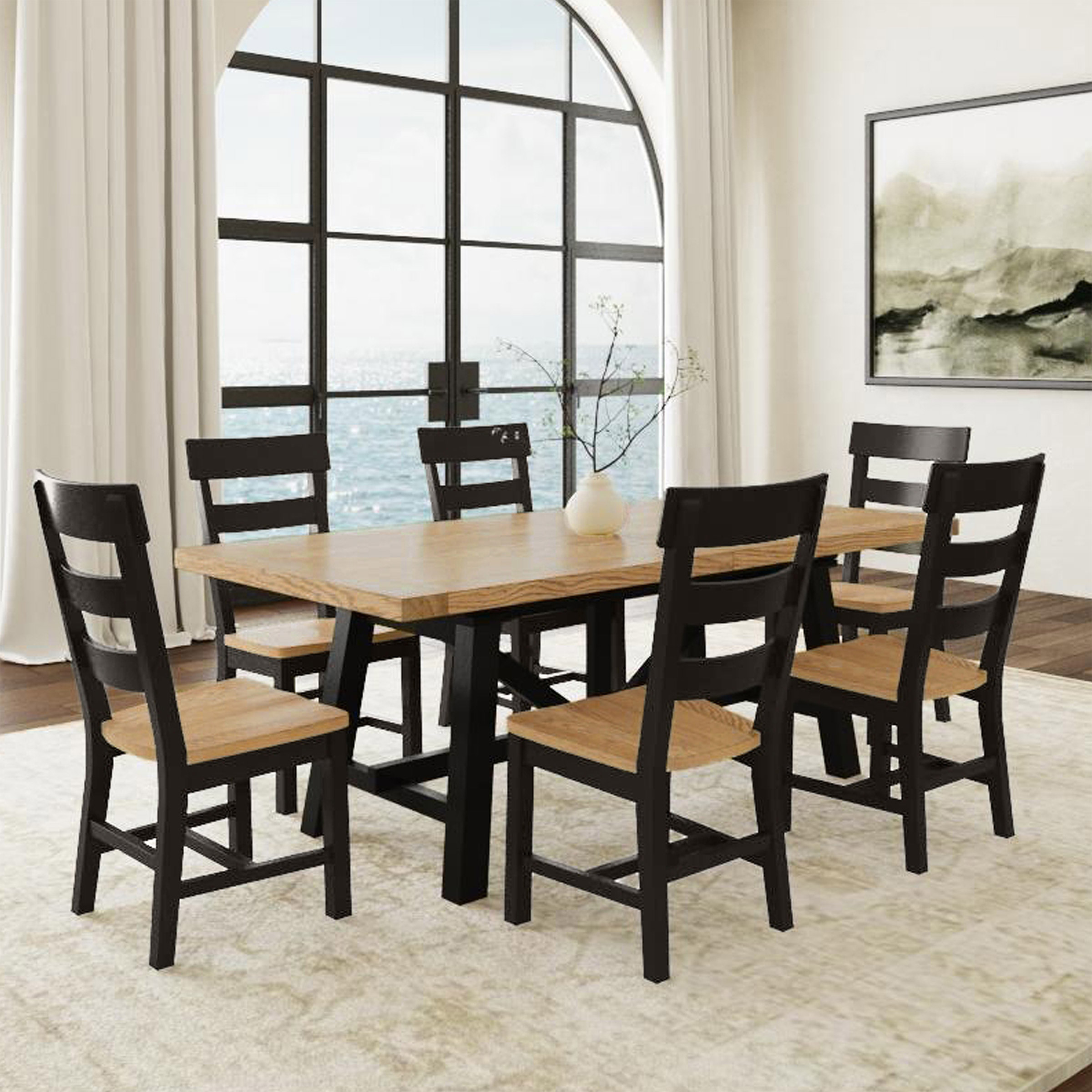 Haven Dining Table and 6 Chairs