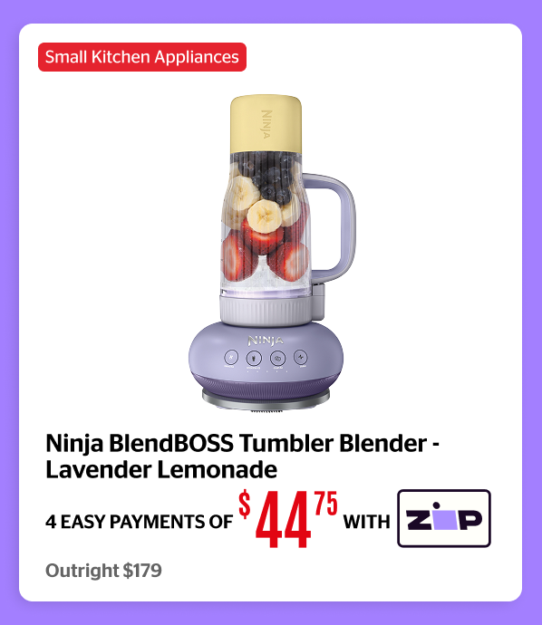Ninja BlendBOSS Tumbler Blender - Lavender Lemonade