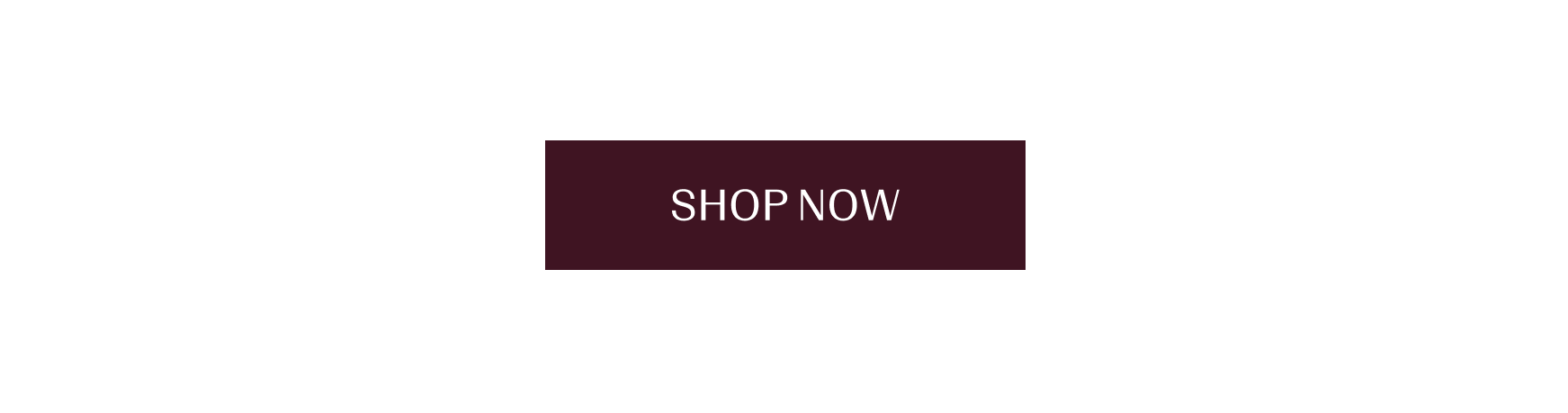 Dark red shop now button on white background