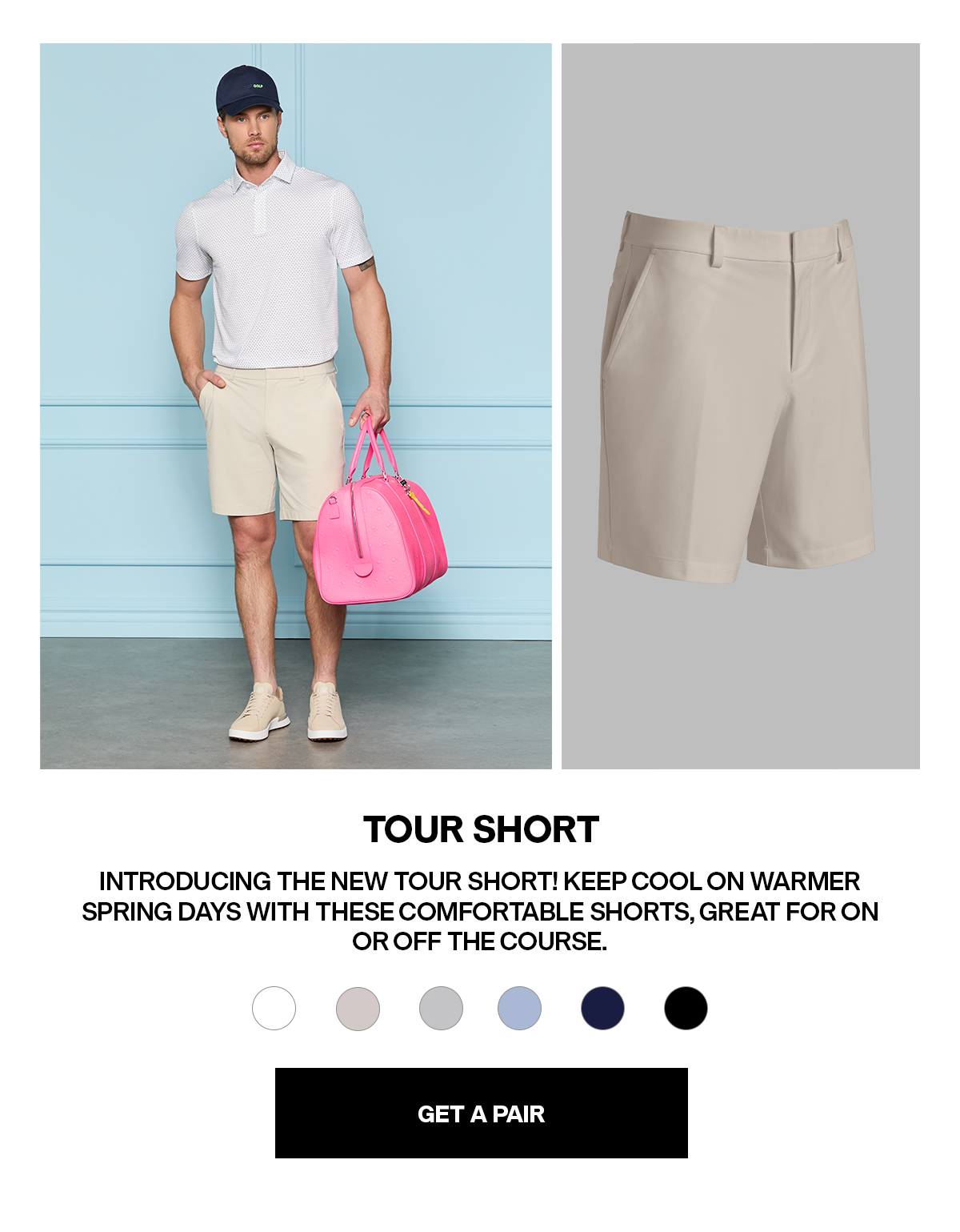 TOUR SHORT - GET A PAIR