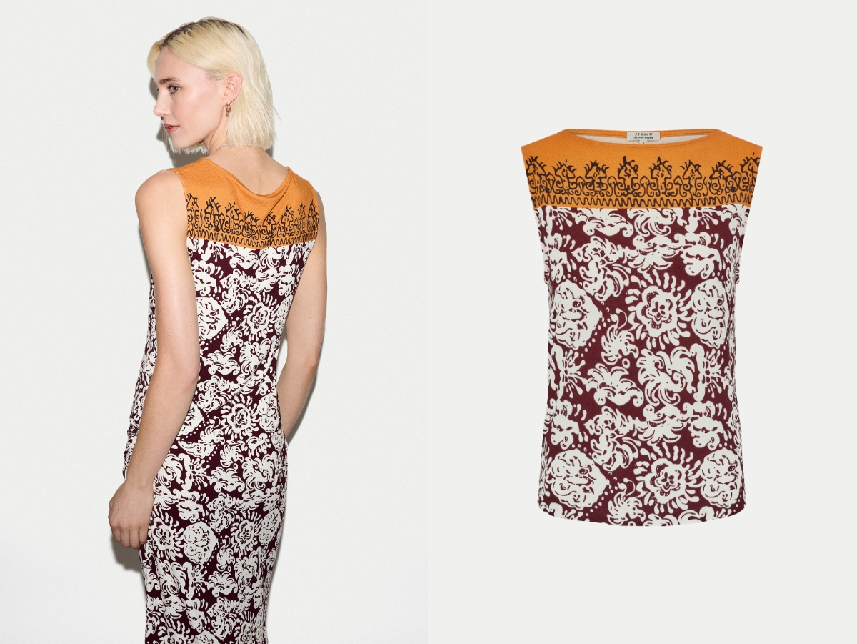 Batik Jersey Top