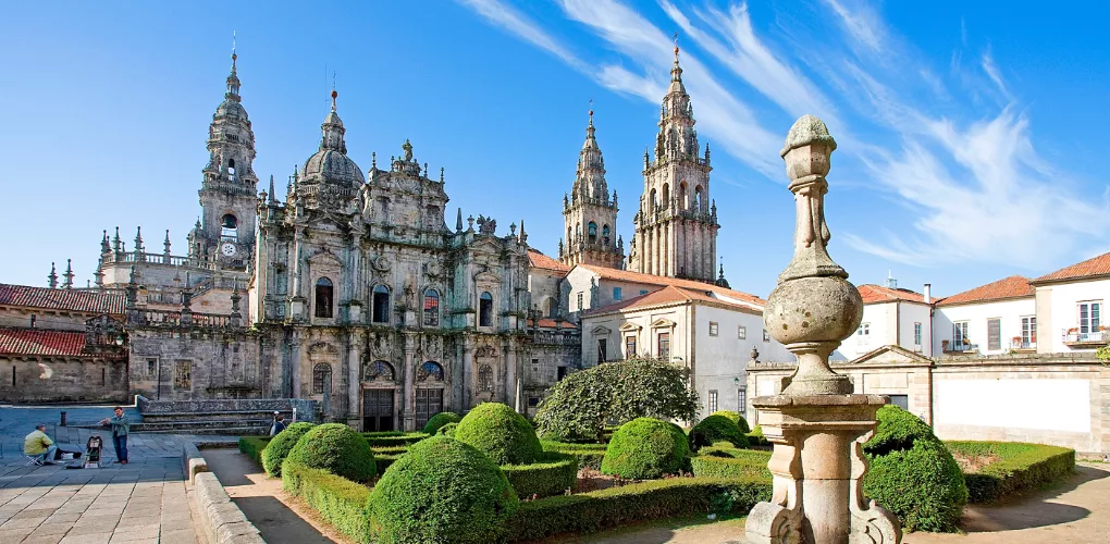 Santiago De Compostela Cathedral Spain