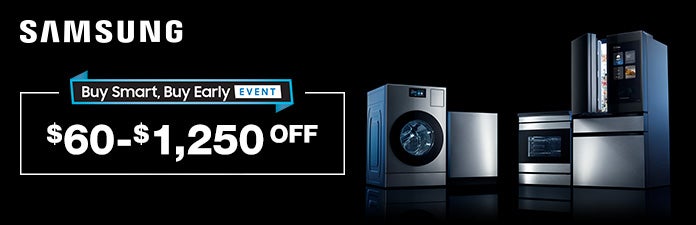 Bespoke Appliances $60 - $1,250 OFF