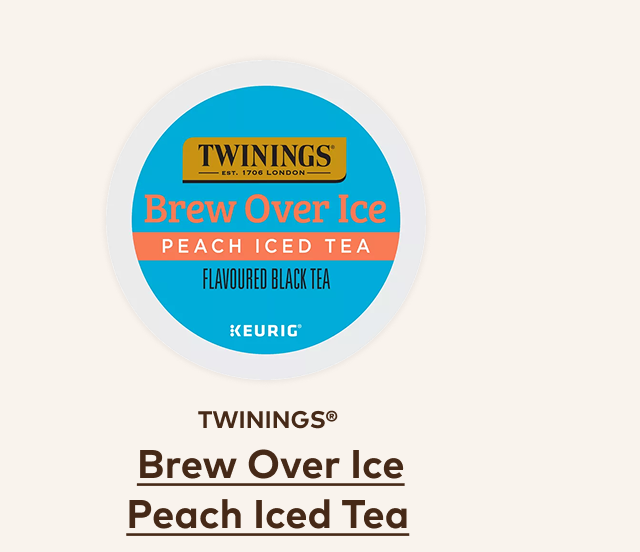 Twinings® Peach Iced Tea