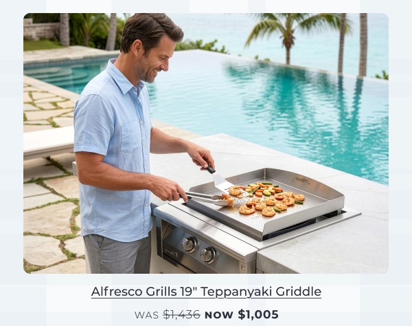 Alfresco Grills 19in Teppanyaki Griddle