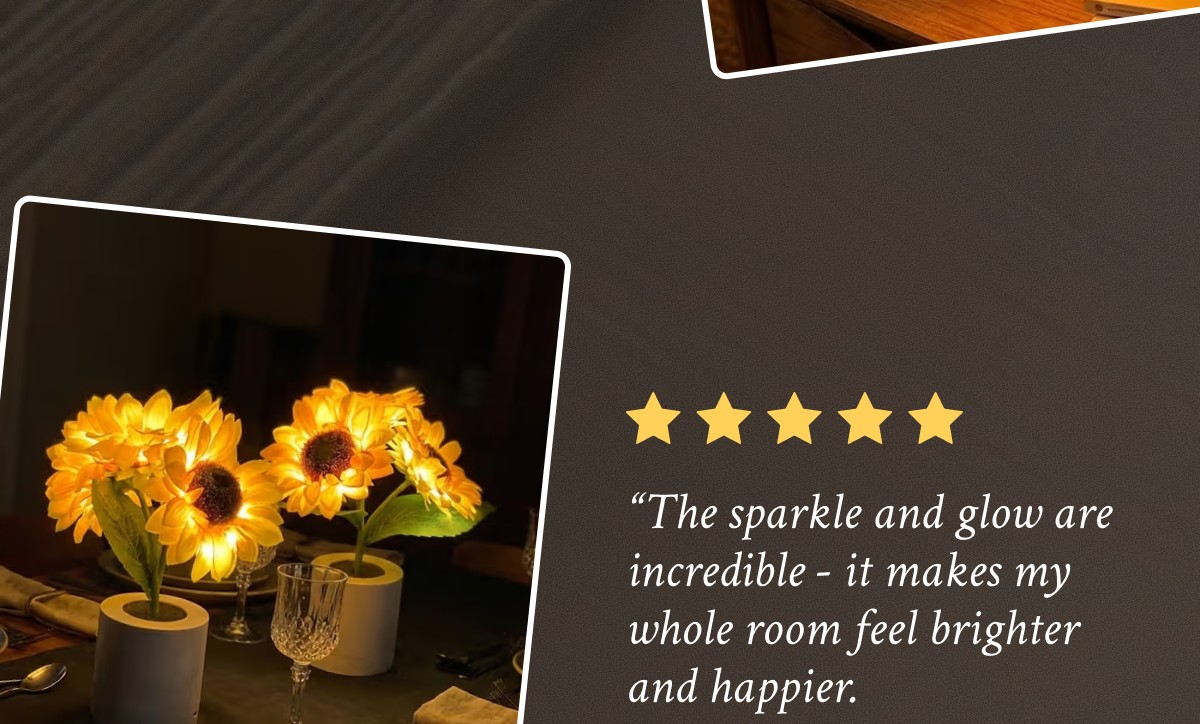 “The sparkle and glow are incredible" - Chloe