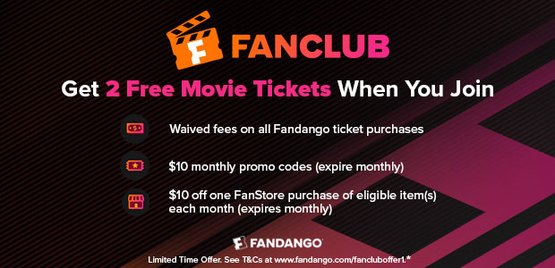 FANCLUB - GET 2 FREE MOVIE TICKETS WHEN YOU JOIN