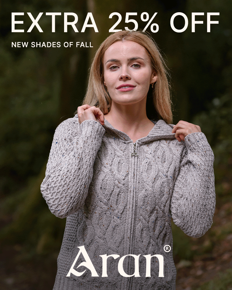 25% OFF THE KNIT YOU'LL LIVE IN ALL SEASON