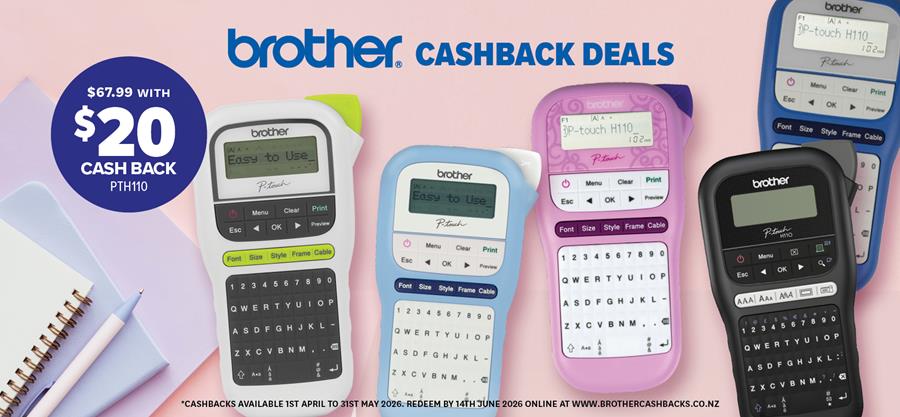 Brother Cashbacks On NOW!