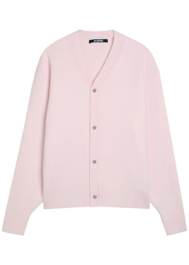 JACQUEMUS Le Cardigan Doppio merino wool-blend cardigan