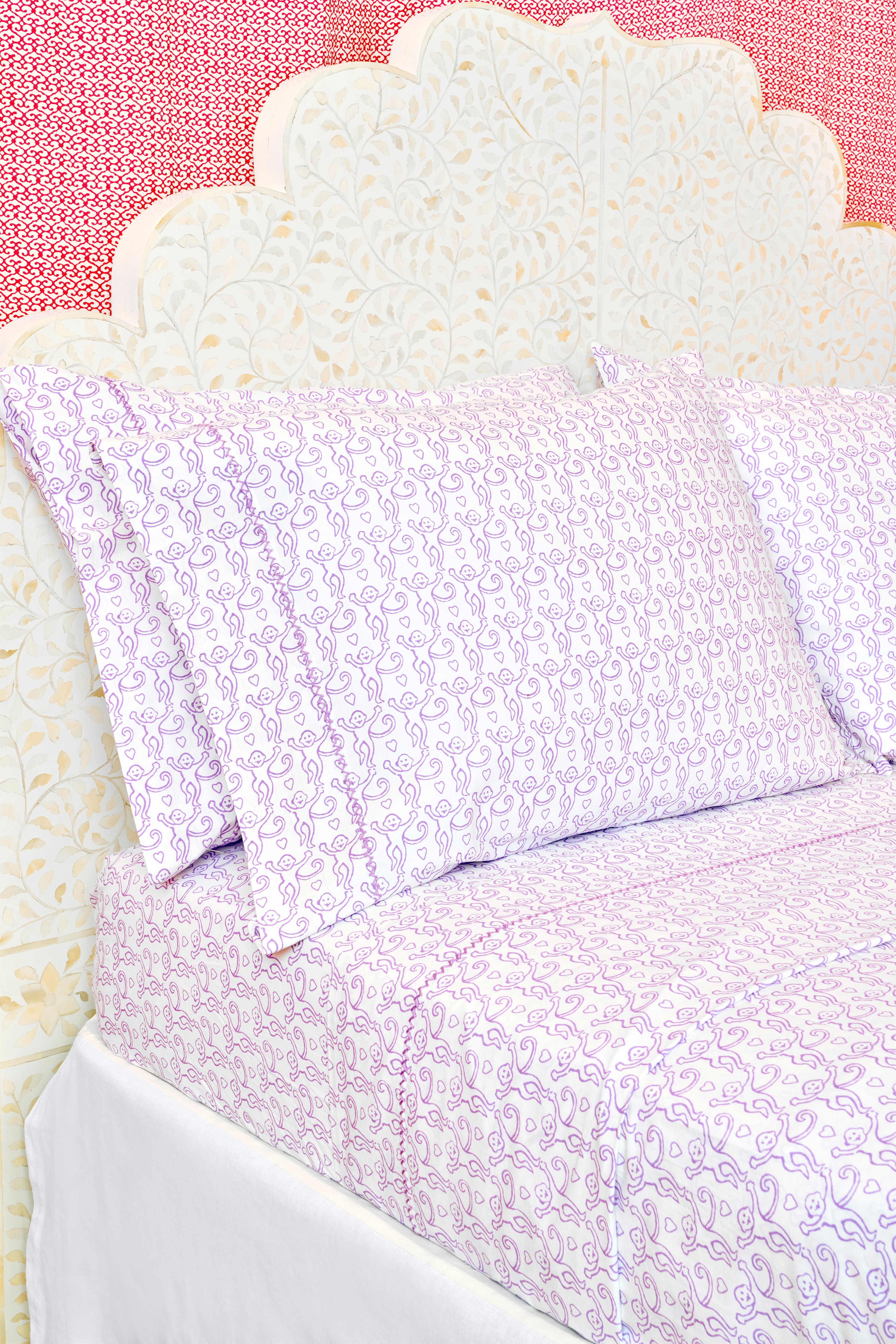 Image of Lovely Monkey Sheet Set