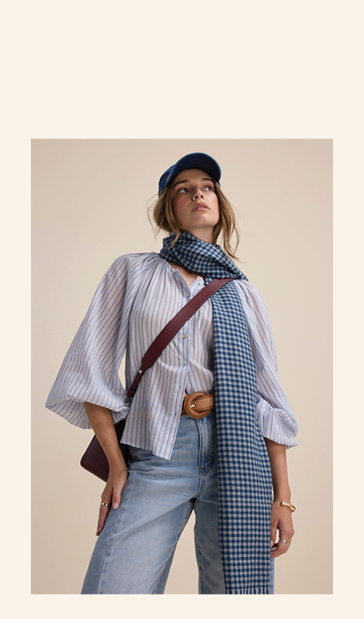 Vivian Button Front Blouse