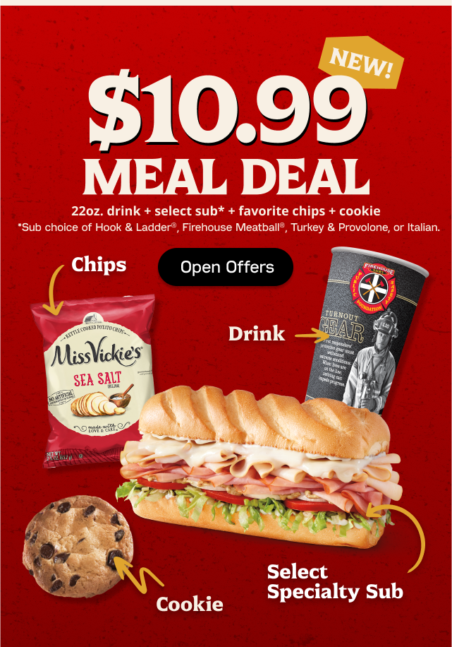 New $10.99 Meal Deal. Open Offers.