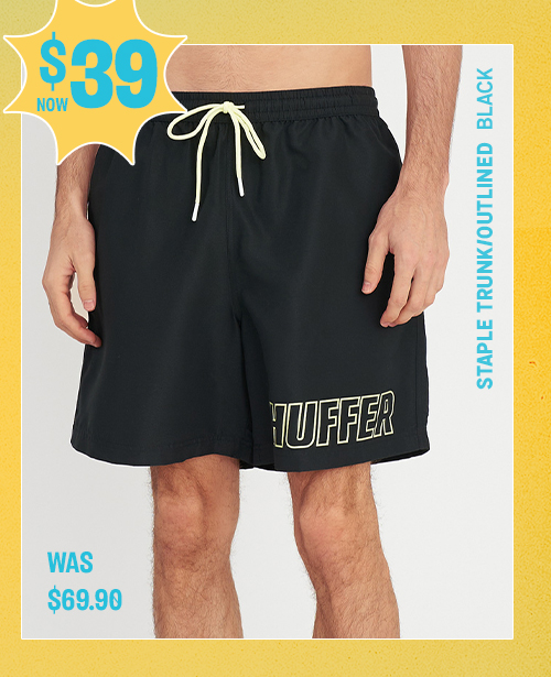 STAPLE TRUNK/OUTLINED BLACK