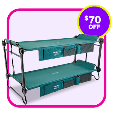 Disc-O-Bed XL Portable Cot Bundle